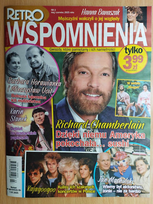 RICHARD CHAMBERLAIN on cover Kajagoogoo,Karin Stanek,Banaszak,Wiera Gran,Voit