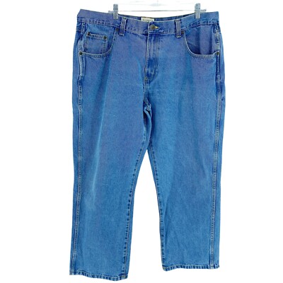 Redhead Jeans Men's 40 X 30 Straight Leg Blue Cotton Denim Heavy Casual 