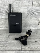 Azden 15BT UHF Transmitter And Mic G01220009-01 Made In Japan Working