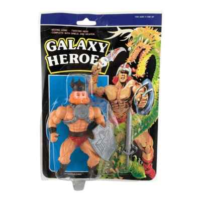 Galaxy Heroes Huk Viking sealed MOC Masters of the Universe Motu Bootleg