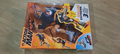 Selten 1997 neuer Action Man Roller Extreme 3 Modi von Hasbro - Bild 5 von 8