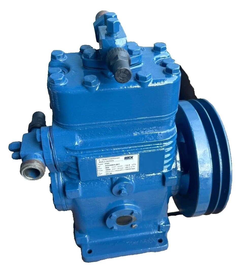 Reciprocating R-407c Refrigerant Industrial Compressors