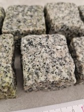 Granit Kleinstein Pflasterstein Mosaik 5/6/5 Gestockt 17 Stück Ca 100cm 