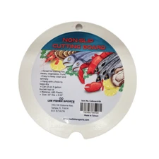 Lee Fisher Sports Non-Slip Round Cutting Board