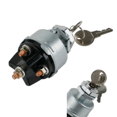 Universal 12V Ignition Starter Switch Lock Keys Start 4 Position For Car Truck | UK 1 thumbnail image