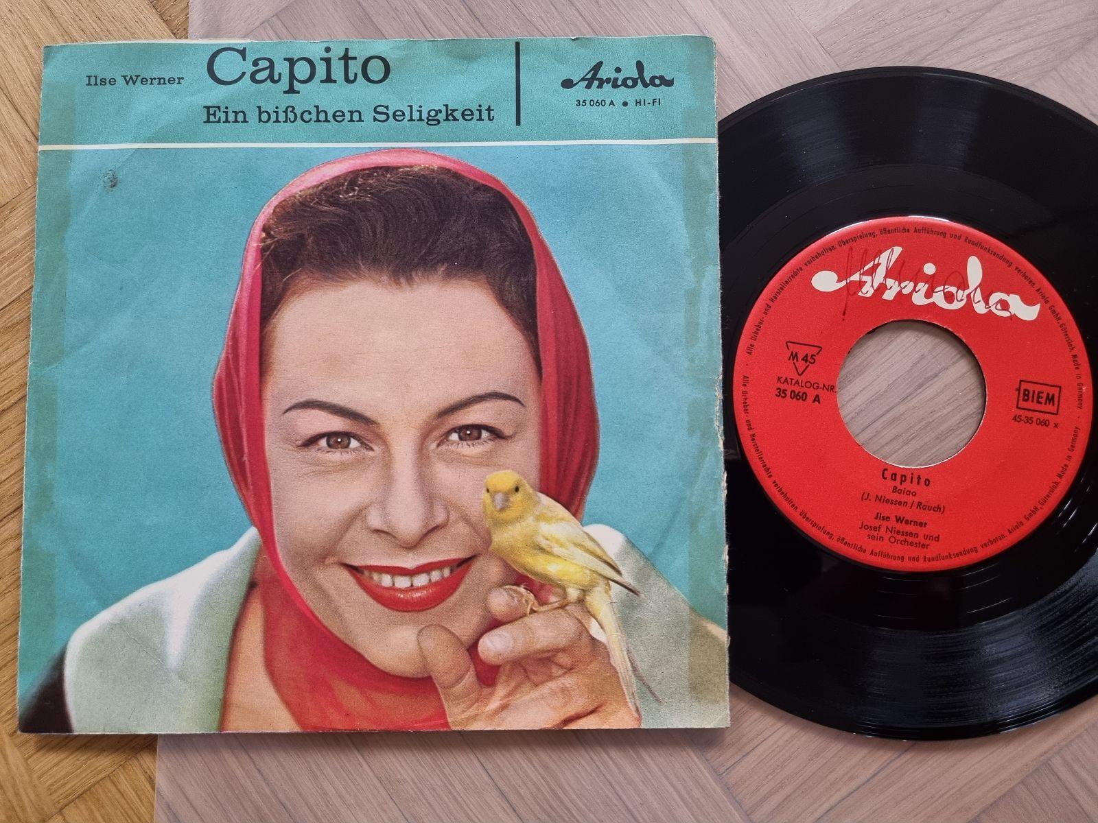 7"" Single Ilse Werner - Capito Vinyl Germany