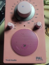 Tivoli Audio Pal Radio Henry Kloss W/ac Adaptor Pink Color