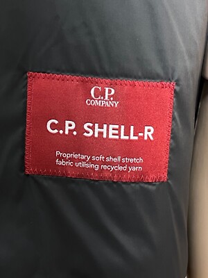 C.P. Company Veste Matelassée Prism – Taille M Bleu Gris – Neuve Avec étiquettes