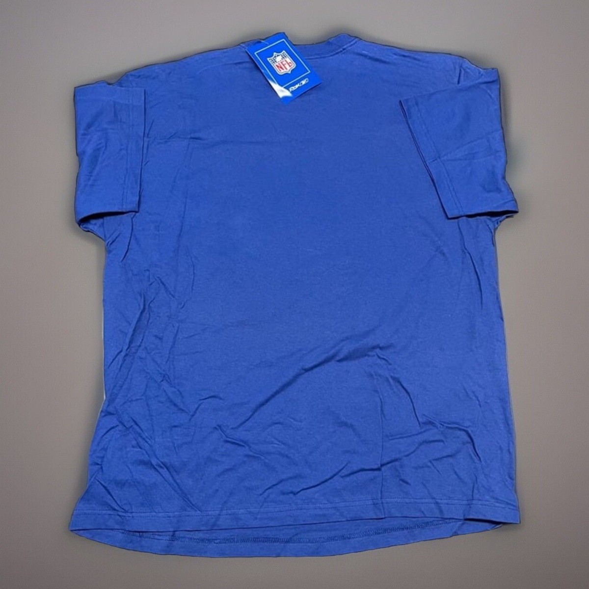New Reebok New York Giants Logo Cartoon Blue Shirt NWT 4389 | eBay