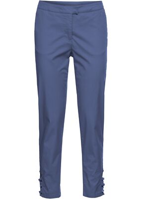 3/4-Hose Gr. 52 Indigo Damenhose Capri-Pants Freizeithose Neu