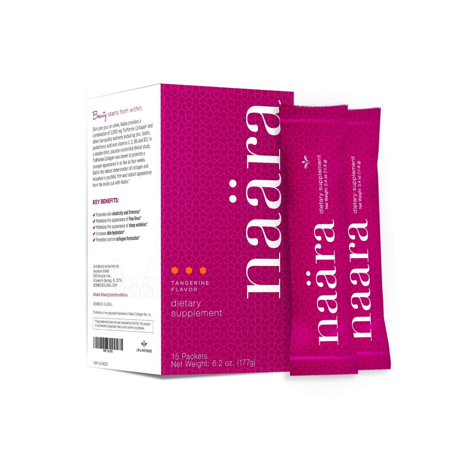 Jeunesse Naära Beauty Drink: Collagene Anti-Age 15 Bustine Monodose
