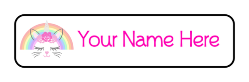 Personalised Name Labels Stickers Tags Stick On School Lunchbox Waterproof - Picture 7 of 19