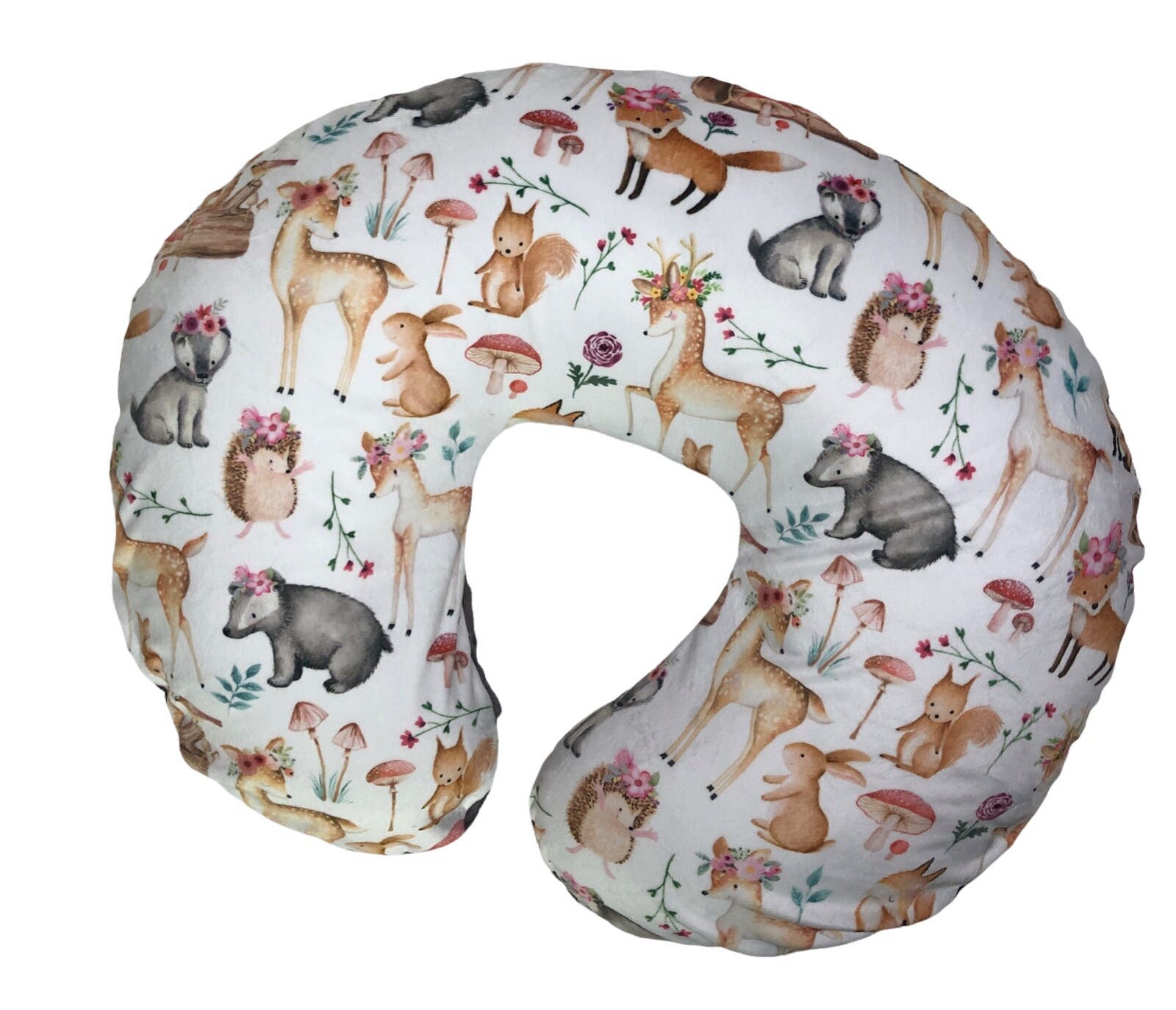 Nursing Pillow Cover. Fits BOPPY NB Pillow. Sweet Darling Print. Free Shipping.-image