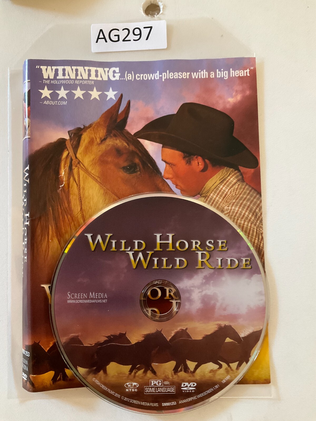 Wild Horse, Wild Ride [DVD] No Case No Tracking #AG297 | eBay