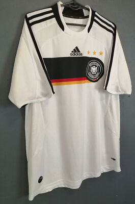 ADIDAS GERMANY 2007/2008 DEUTSCHLAND HOME SOCCER FOOTBALL SHIRT