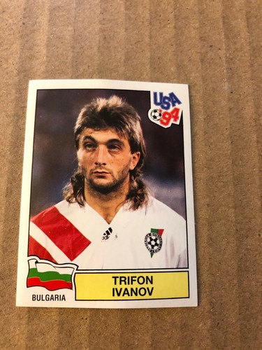 Panini Trifon Ivanov World Cup Usa 94 Sticker Bulgaria Mint Wc 1994 Ebay