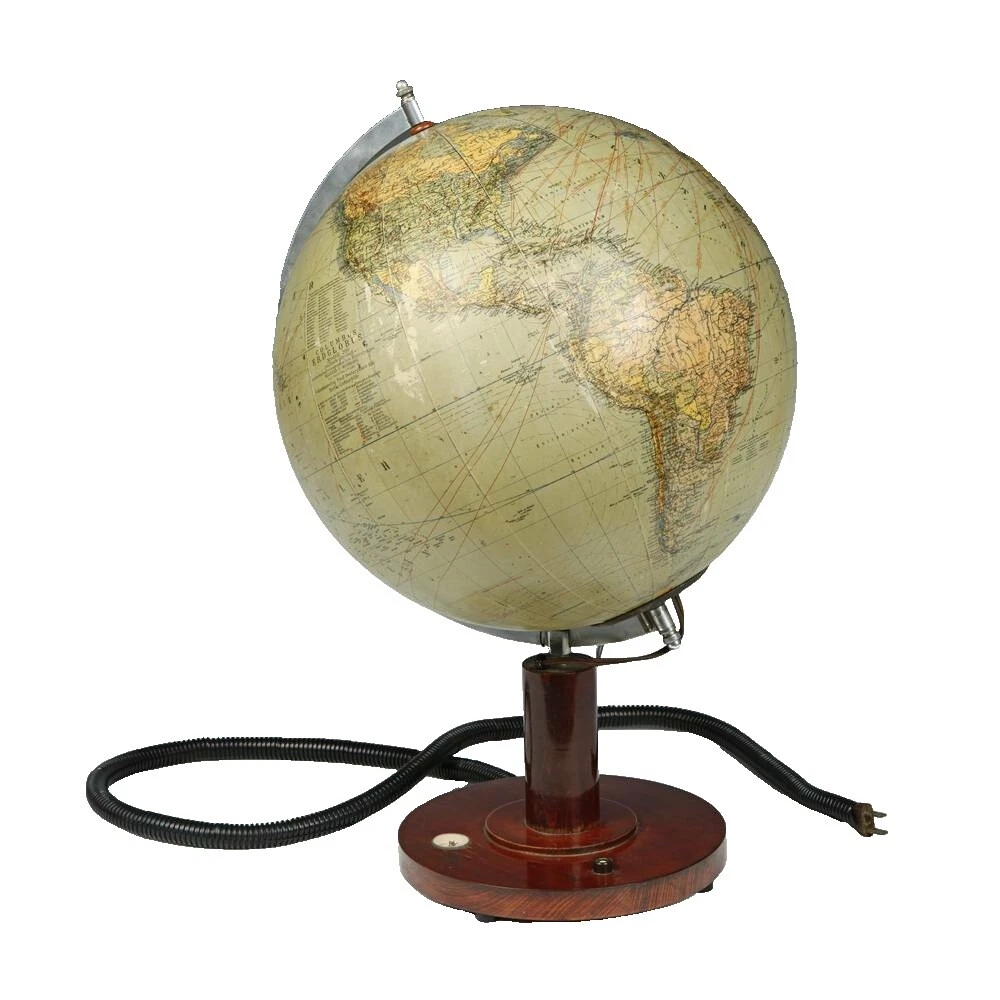 1930-1939 Date Range Antique World Terrestrials Globes