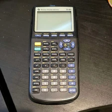 Texas Instruments TI-83 Handheld Graphing Calculator With Cover