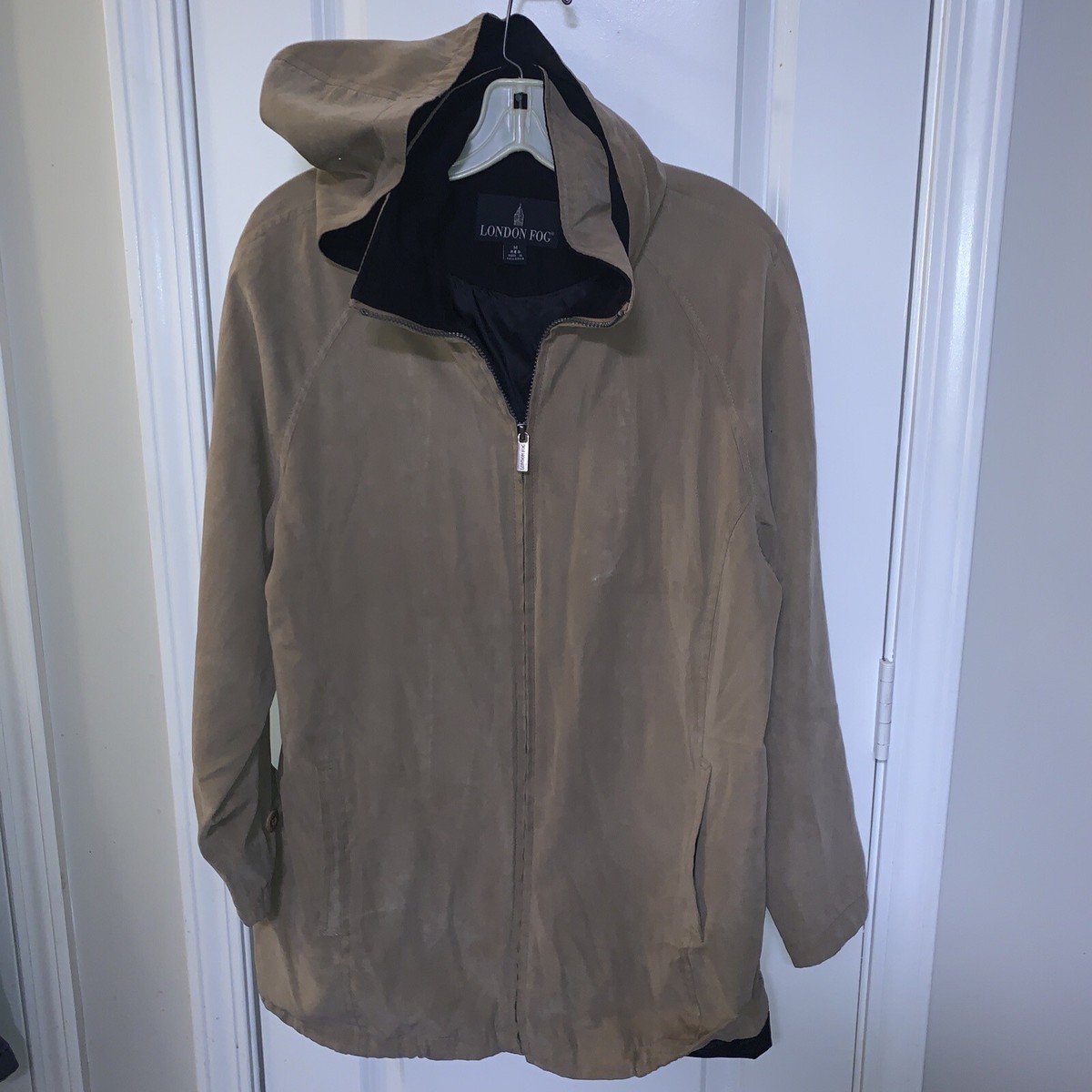 London Fog Lightweight Jacket/coat Medium Removable Hood