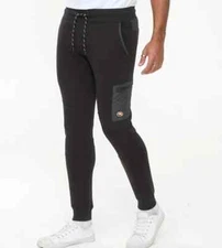 D555 Duke Mens Black Couture Jogger With Elasticated Waist S M L XL XXL (411603)