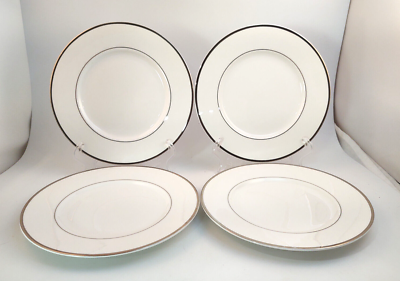 Set of 4 Mikasa Cameo Platinum 8 1/2