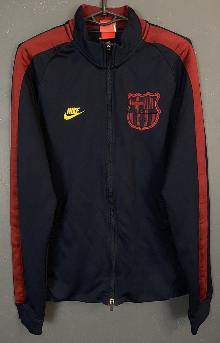 MEN'S NIKE N98 FC BARCELONA 2015/2016 JACKET TRACK TOP SOCCER