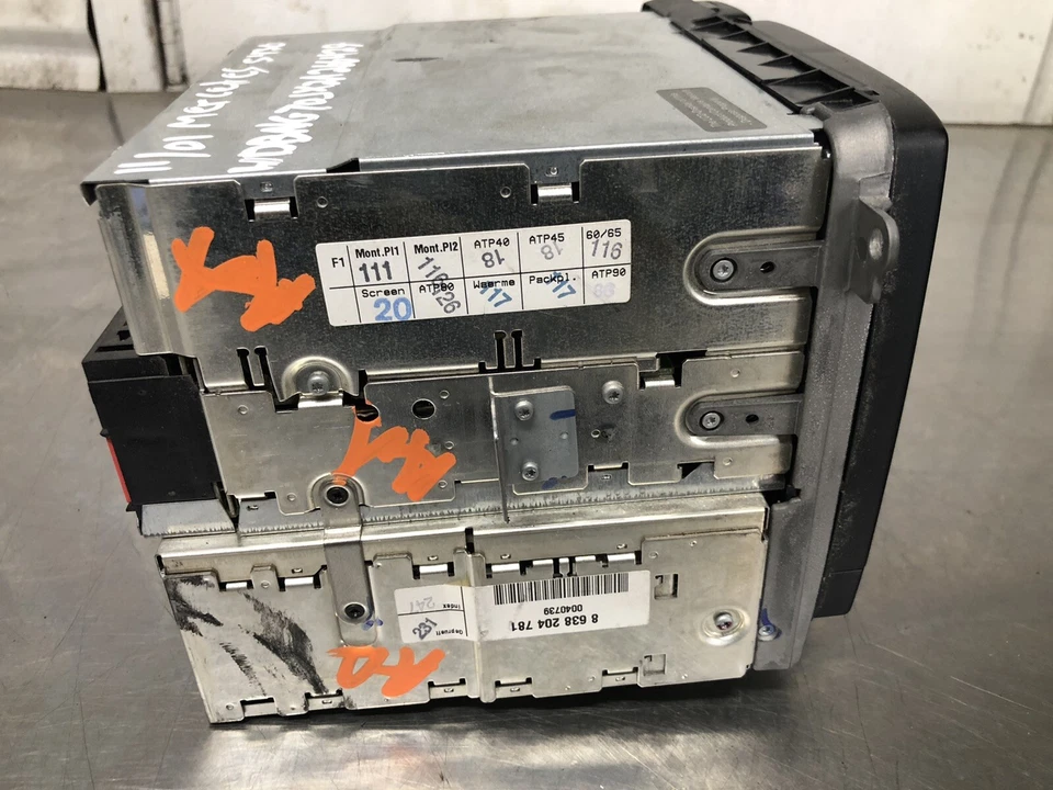 Receptor de navegação cassete 2002 2003 Mercedes Benz S430 S500 Am Fm CD - Imagem 3 de 4