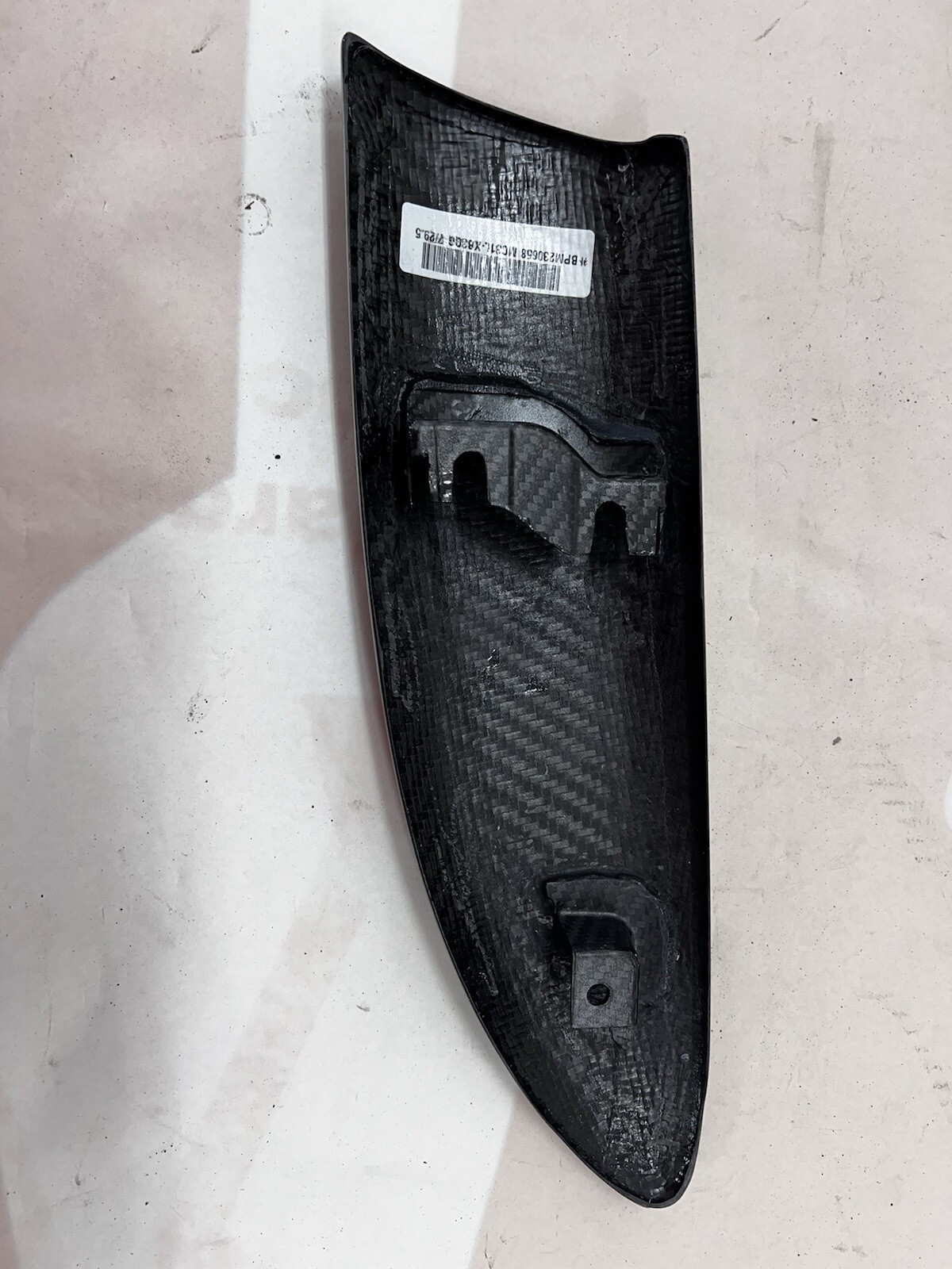 Real Carbon Fiber Side Rear Fender Upper Air Inlet For McLaren 540c 570S