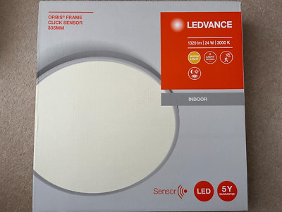 LEDVANCE Orbis Frame Click Sensorleuchte 335 mm - 24 W, 1320 Lumen, warmweiß