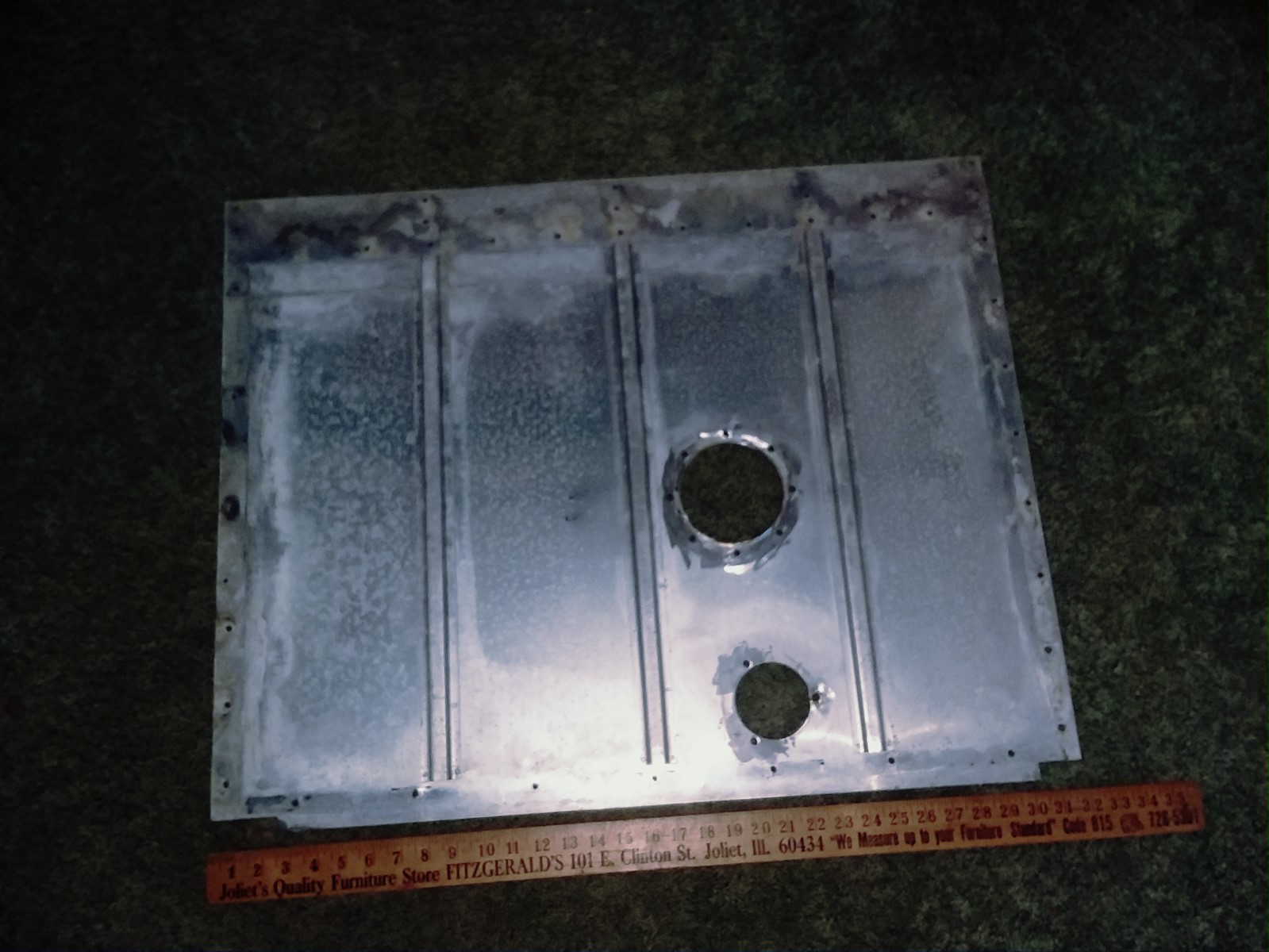 Cessna 150 Fuel Tank Cover R/H Standard Range P/N 0426511-7 | 04265117