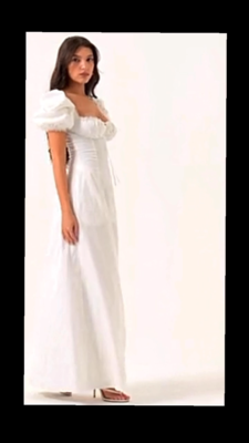 Womens Milkmaid Puff Sleeve Dress | eBay