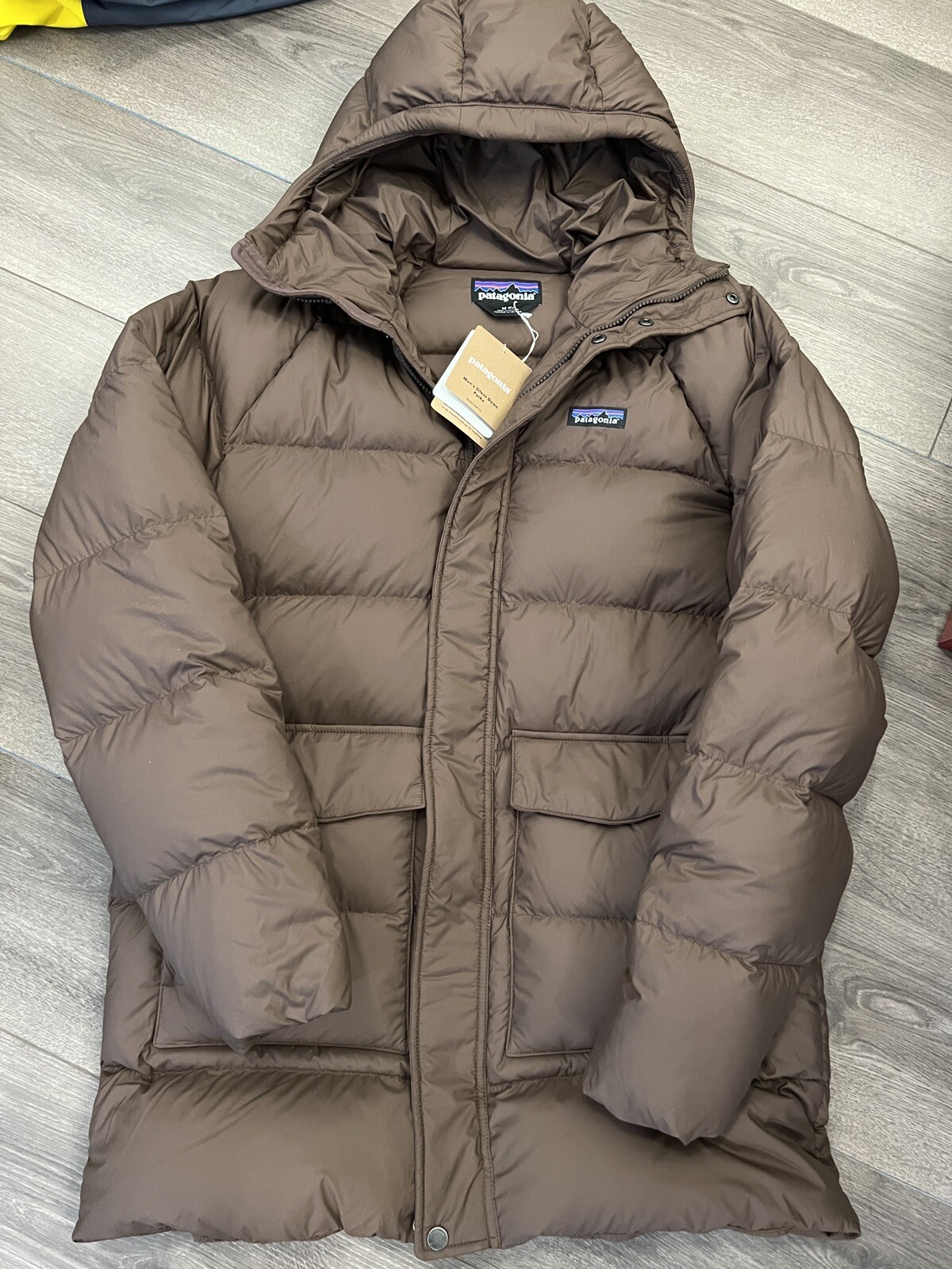 patagonia silent down parka men