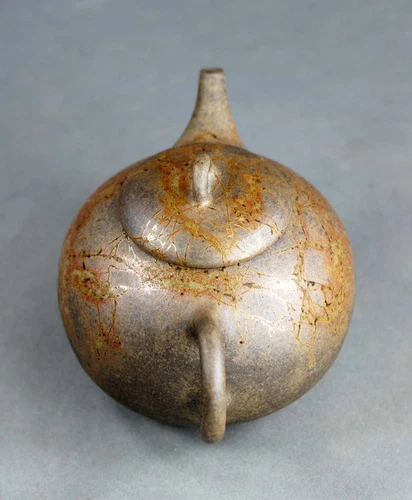 Tokoname Mogake Kyusu Teapot - Thumbnail 4