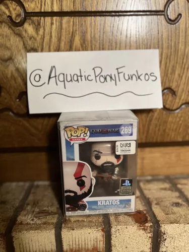 Funko Pop! Vinyl: God of War - Kratos #269 - National Video Game Museum Excl.