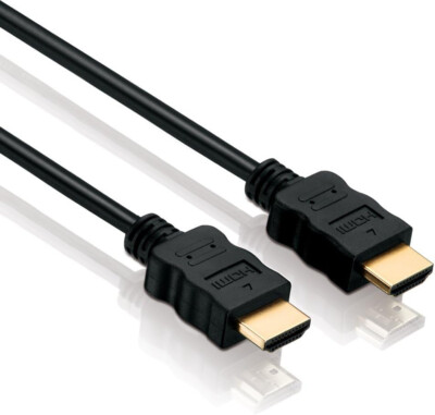 5m HDMI Kabel High Speed 4K UHD Full HD mit Ethernet 2160p 3D 1080p PS4 PS5 HDTV
