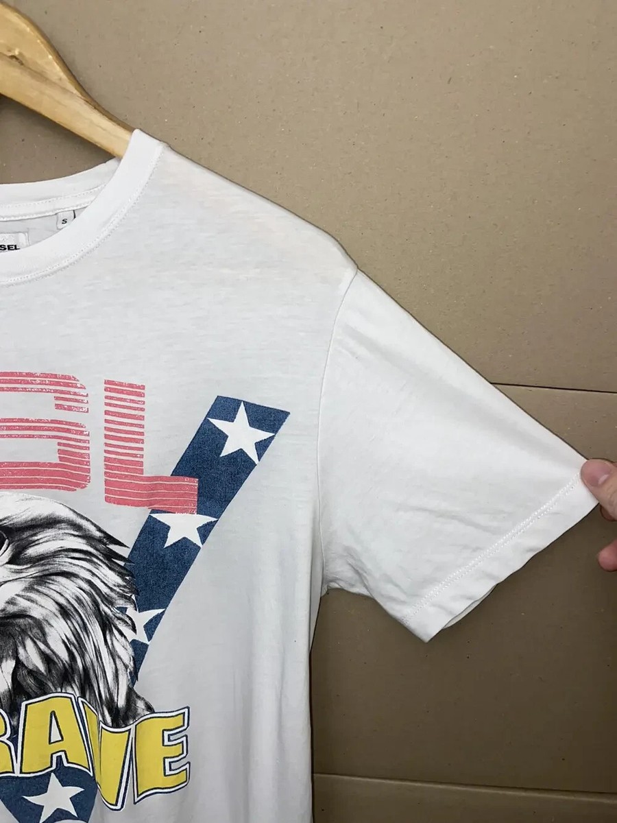 VINTAGE DIESEL Y2K USA BIG LOGO SKATE AMERICA DRIP