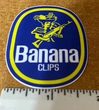 Medium Banana Clips Sticker Decal Magazine AR AK  vinyl