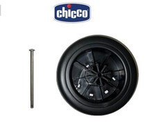 Chicco Roue Arrière + Broche pour Poussette Echo 28794310400 Nuovo-Italia