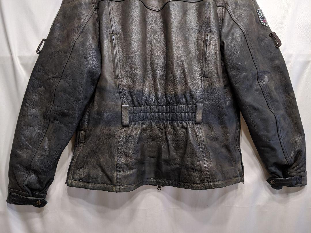 AJS Leather Rider's Jacket, British Motorcycle, Genuine