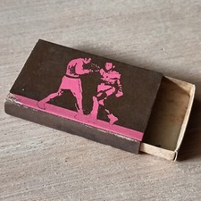 MUHAMMAD ALI - 1975 Heavyweight Boxing Malaysia Matches Matchbox label Photo B