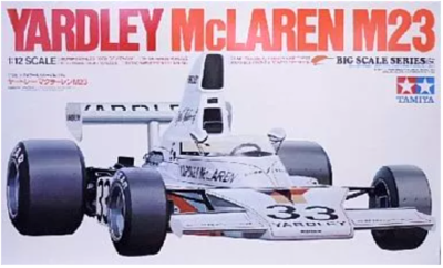 自動車 TAMIYA YARDLEY McLAREN M23 1/12 YARDLEY McLAREN M23 TAMIYA 1/12 Big Scale Series 1974 Japan Import