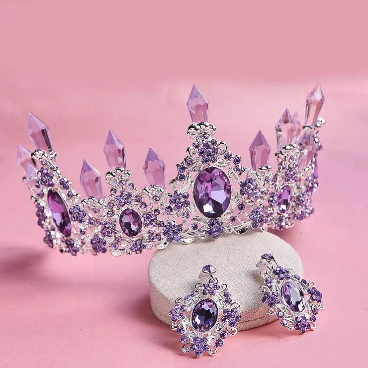 Princess tiara deals earrings