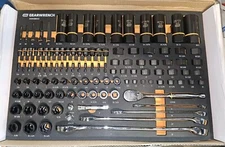 GEARWRENCH 97 Pc 1/4”, 3/8”, 1/2” Drive Bolt Biter Mechanics Tool Set GWMSBBS02