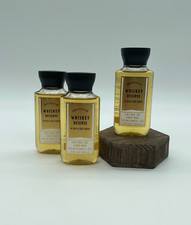 Bath  Body Works WHISKEY RESERVE 3-in-1 Hair, Face, Body Wash Travel Size X3