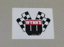 WYNN'S ..  Original Vintage 1980,s Auto advertising sticker