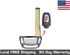 1x New Replacement Key Fob Remote Uncut Insert Blade For Select Audi Vehicles
