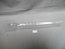 verre de lampe à pétrole en cristal base Ø 44 mm Kosmos 12"' France (réf AS15)