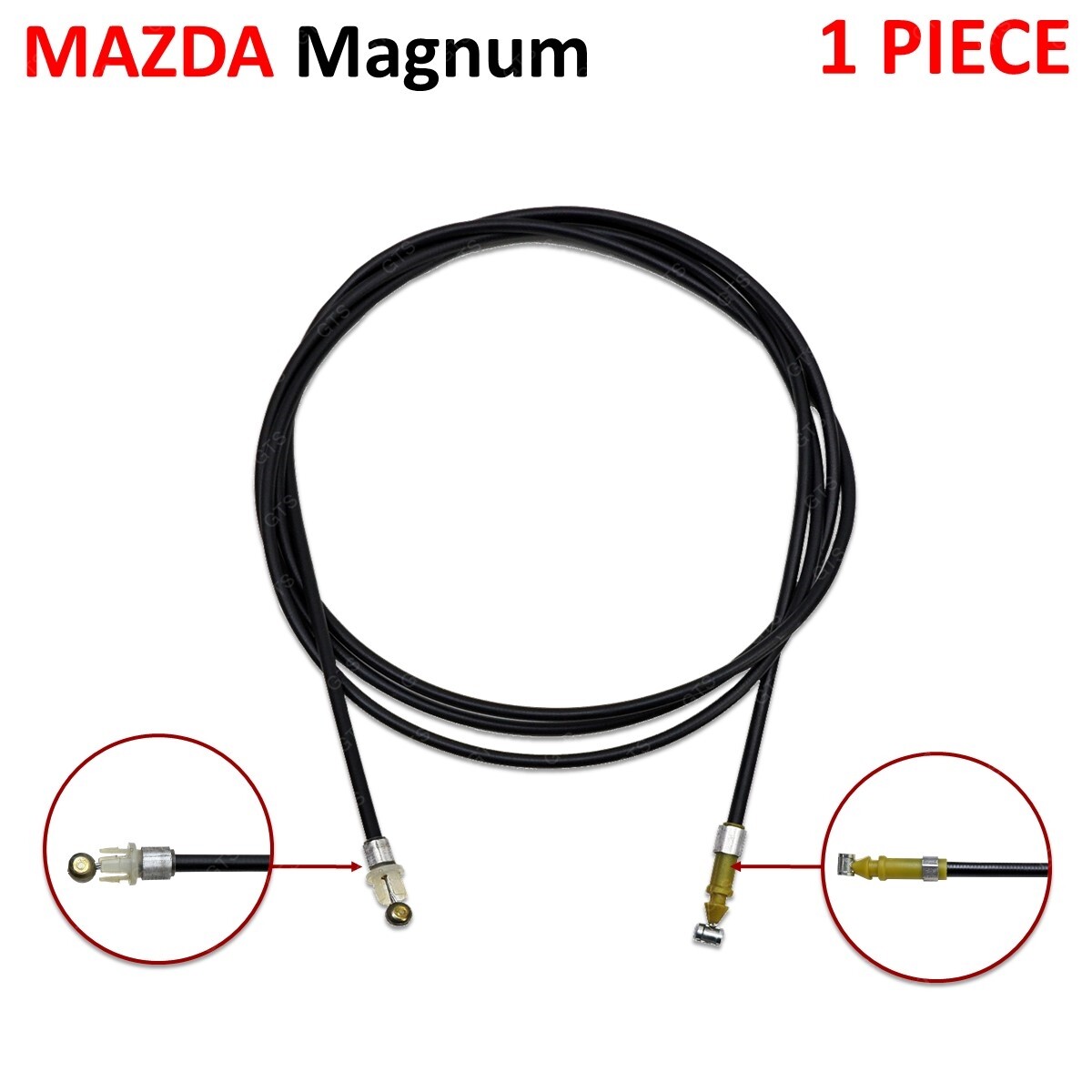 Fuel Lock Gas Door Release Cable Fits Mazda Magnum B2000 B2200