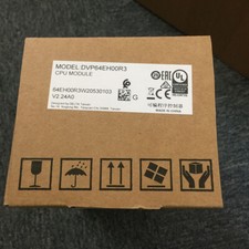 One New Delta DVP64EH00R3 PLC programming controller