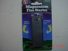 MAGNESIUM FIRE STARTERS BLOCK EMERGENCY FLINT SURVIVAL CAMPING
